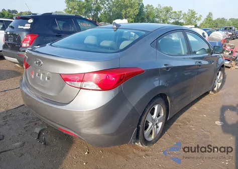 2013 Hyundai Elantra Gls из США, поврежденный, VIN 5NPDH4AE9DH404676